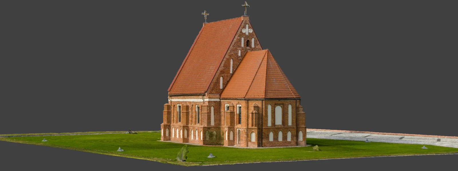 Zapyskis-Church-Mesh-With-Texture