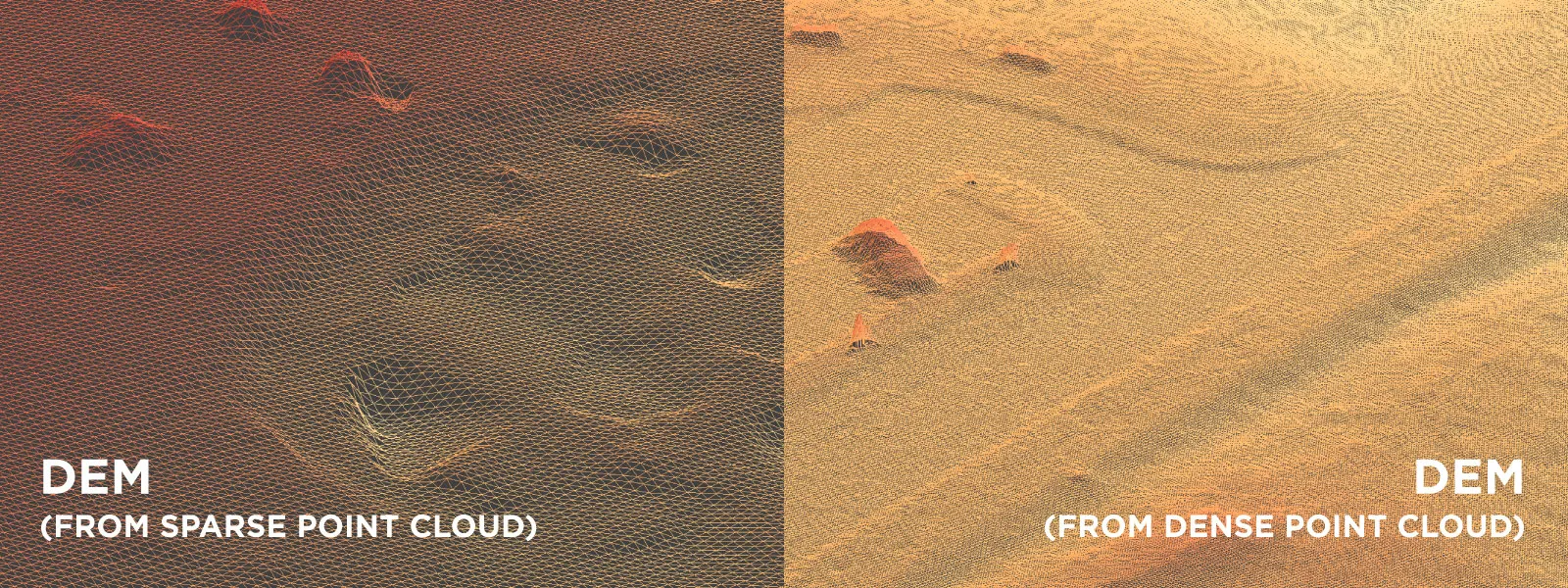 Digital-Elevation-Map-Sparse-Vs-Dense-Point-Cloud