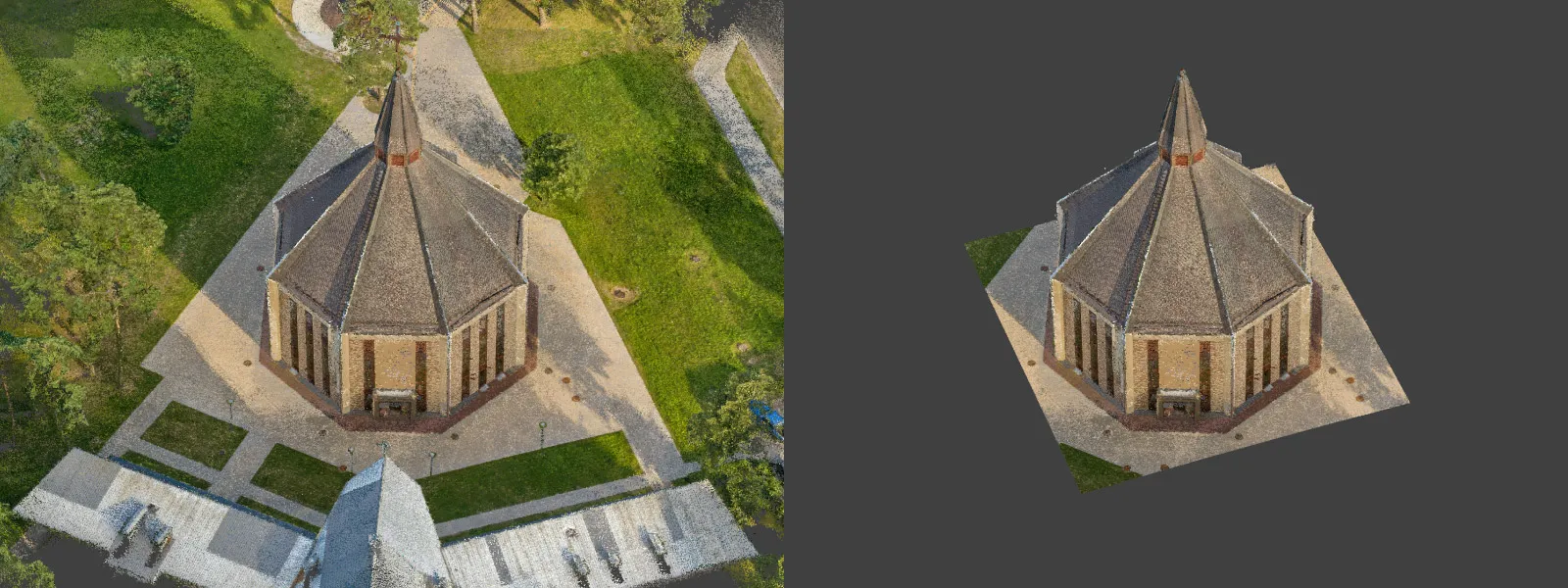 Dense-Point-Cloud-Clipping