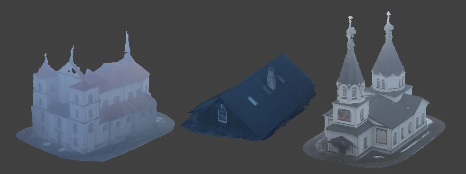 Foggy-Photogrammetry-3D-Mesh-Reconstruction