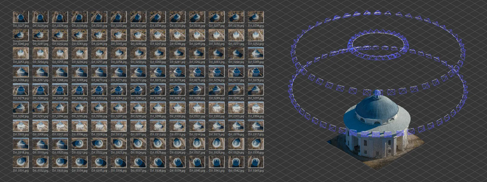 Photo-Set-and-Photogrammetry-Reconstruction