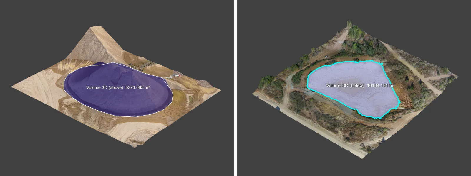Stockpile-vs-Pit-Volume-Measurements