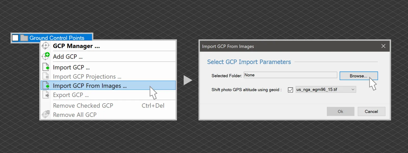 Pixpro-Import-GCP-from-Images-Window