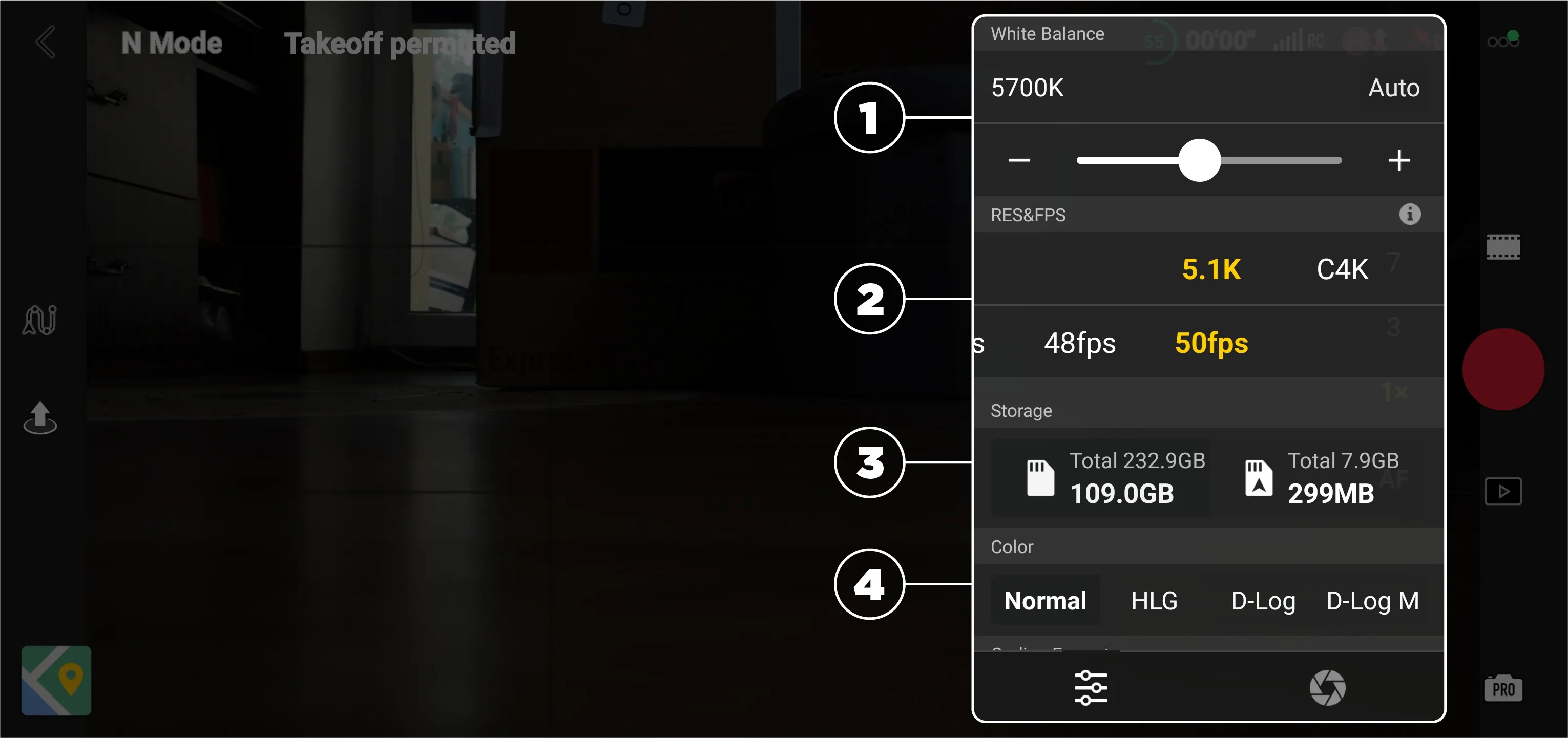 DJI-Camera-Settings-Video-Mode