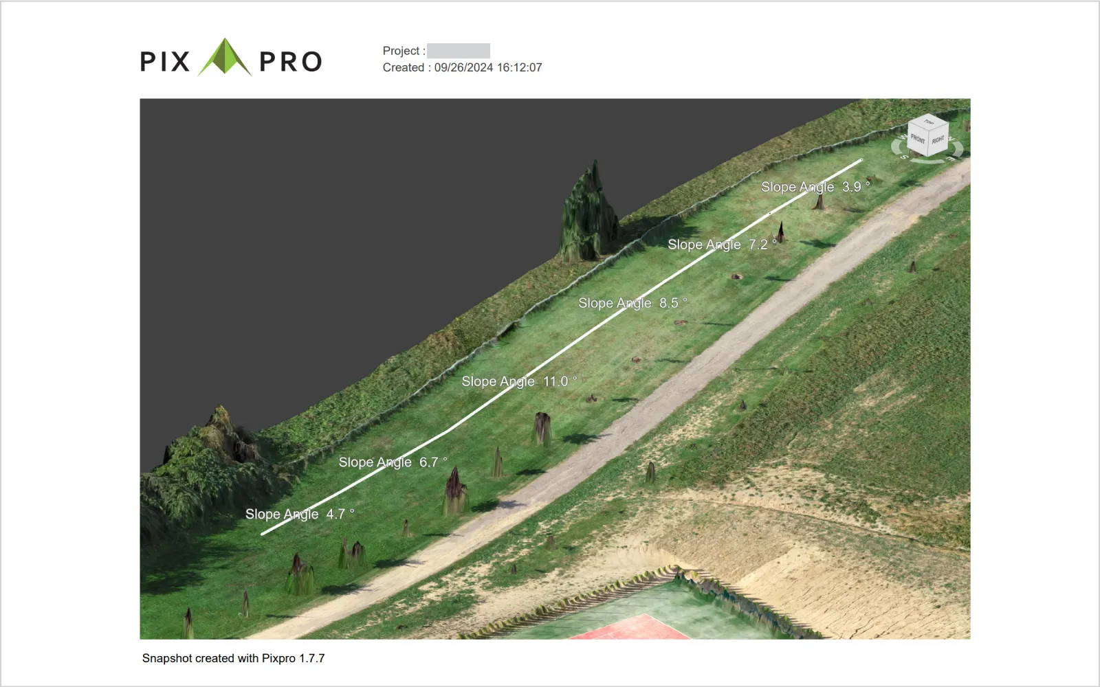 Lawn-Mowing-Pixpro-Photogrammetry-Snapshot