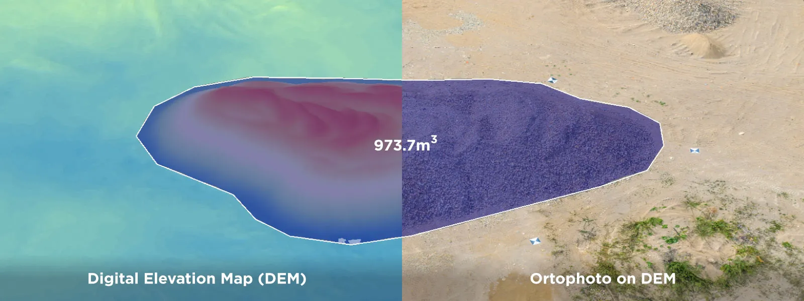 Digital-Elevation-Map-DEM-Ortophoto