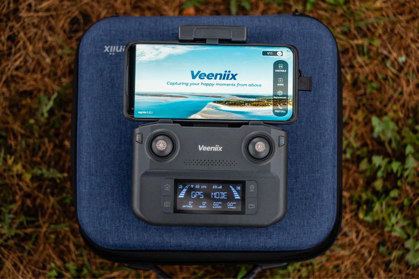 Veeniix-v11-Pro-Drone-Review-Controller