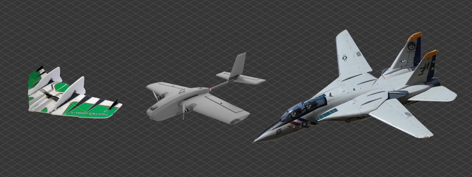Drone-Simulators-Fixed-Wing-Rc-Planes
