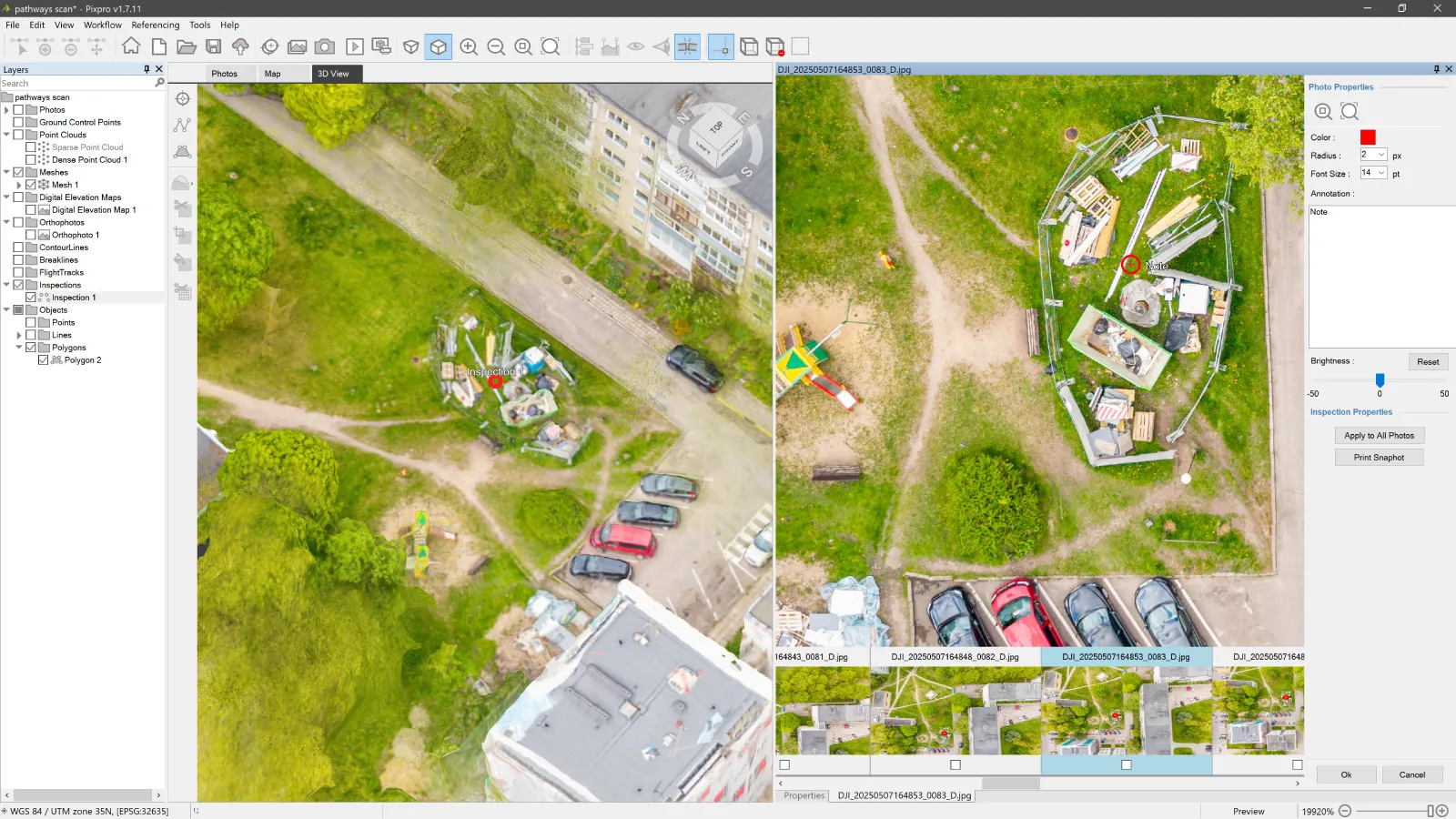 Pathway-Formation-Photogrammetry-Pixpro-Inspection-Module