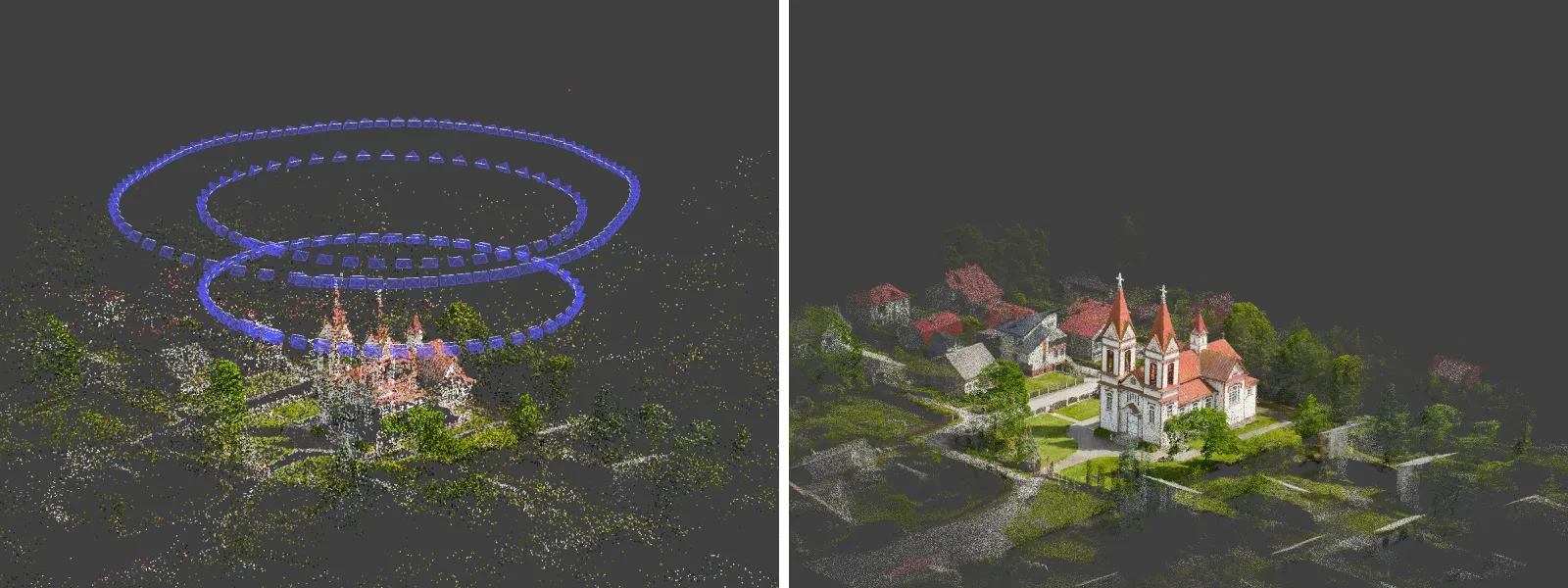 DJI-Mavic-4-pro-Sparse-Dense-Point-Clouds