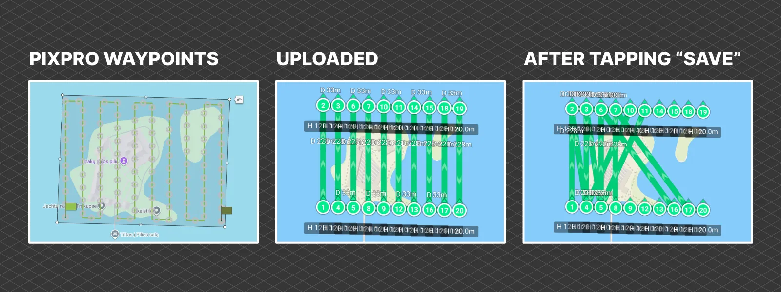 Pixpro-Waypoints-Faq-Part-2-Flight-Path-Preview-Glitch