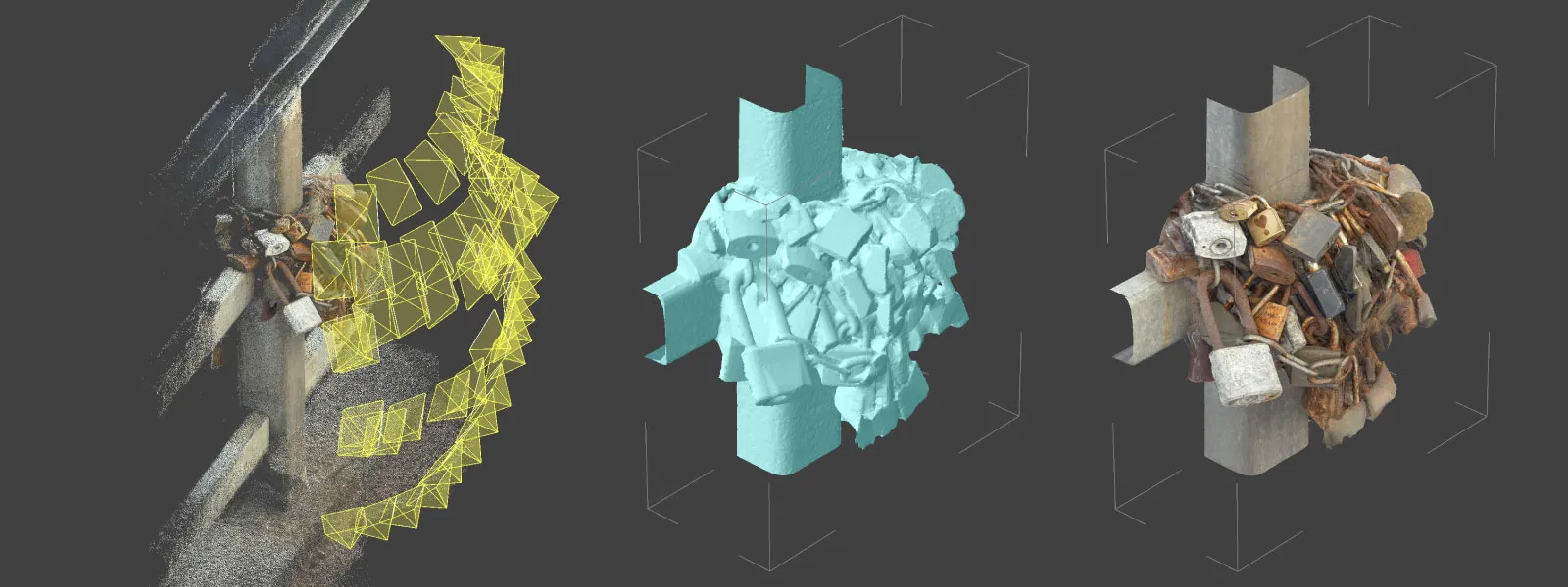 Travel-Photogrammetry-Pile-of-Love-Locks