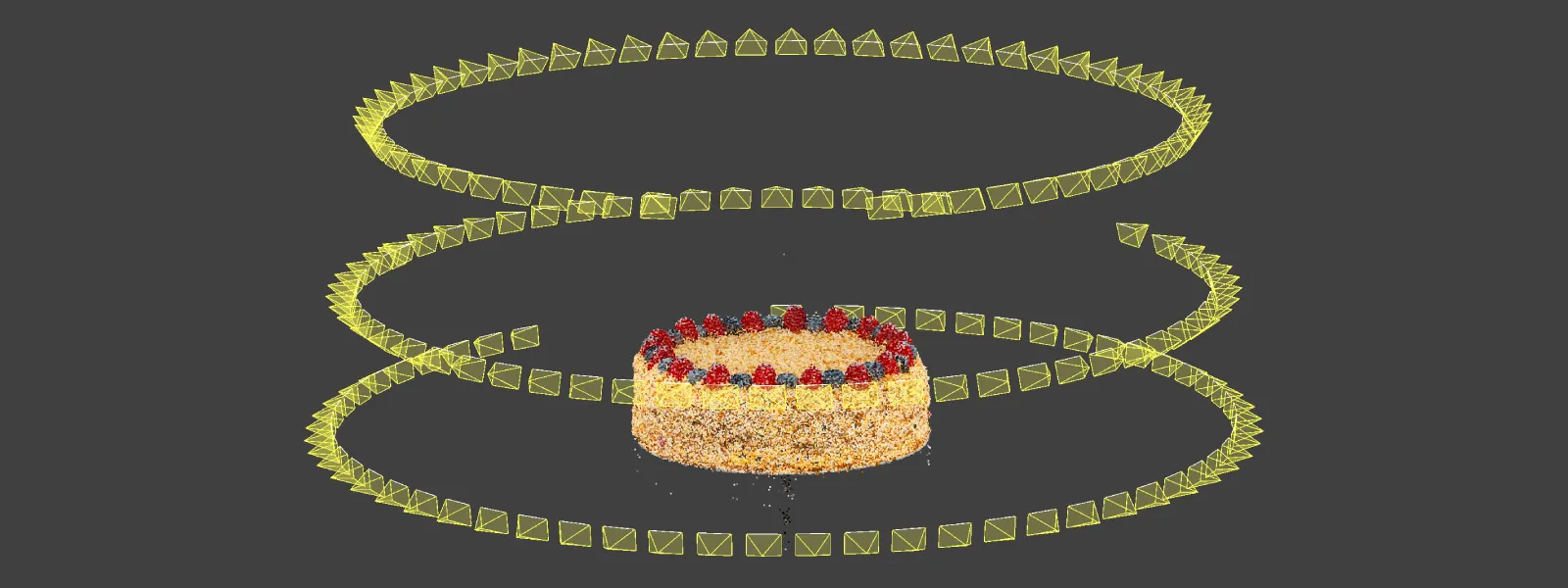 Food-Photogrammetry-Cake-Camera-Positions