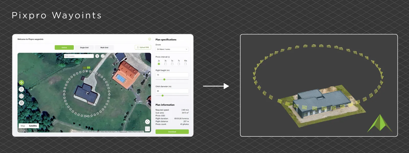 Pixpro-waypoints-from-planning-to-reconstruction