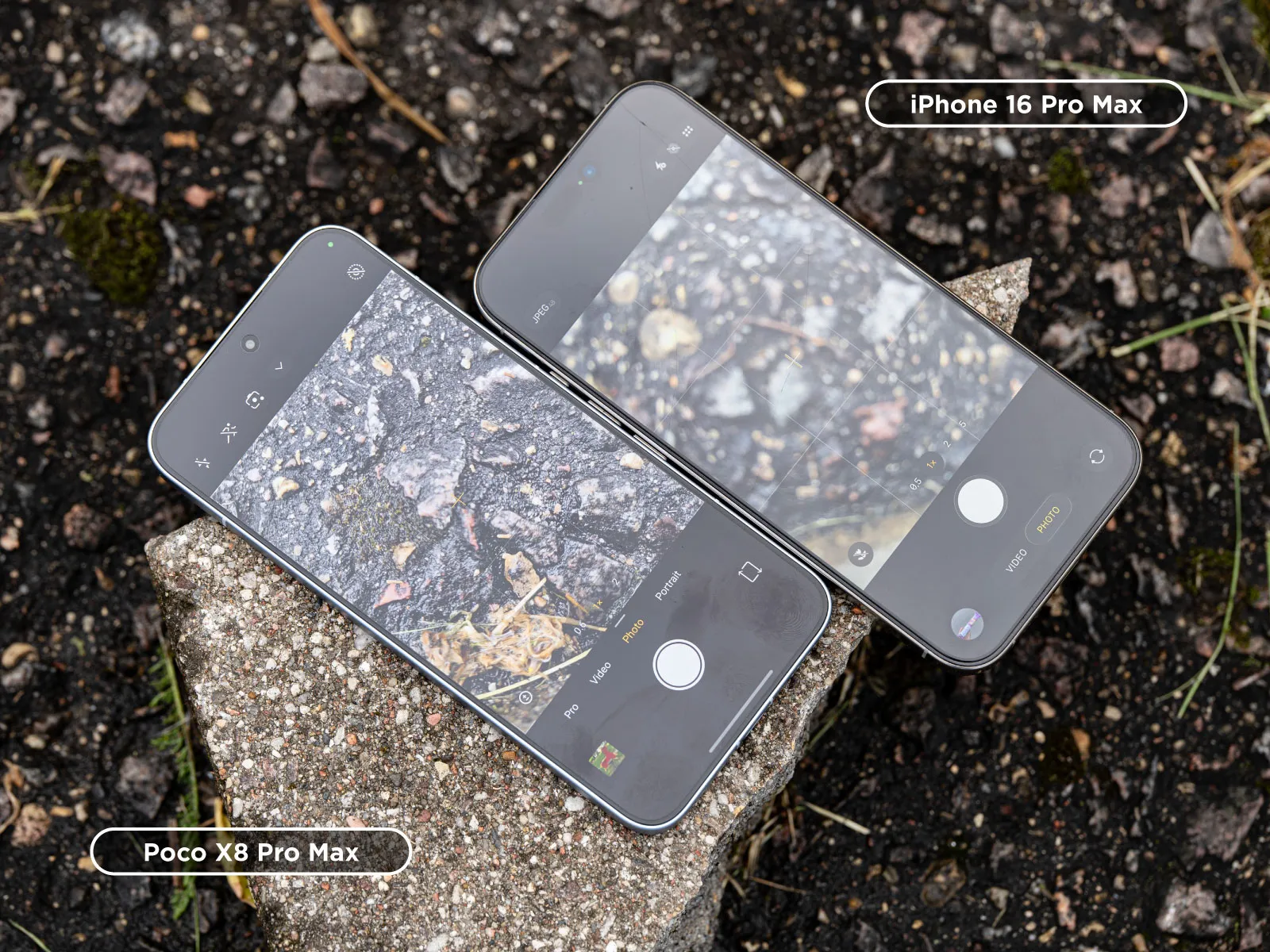 Poco-x8-pro-max-vs-iphone-16-pro-max-minimal-focus-distance