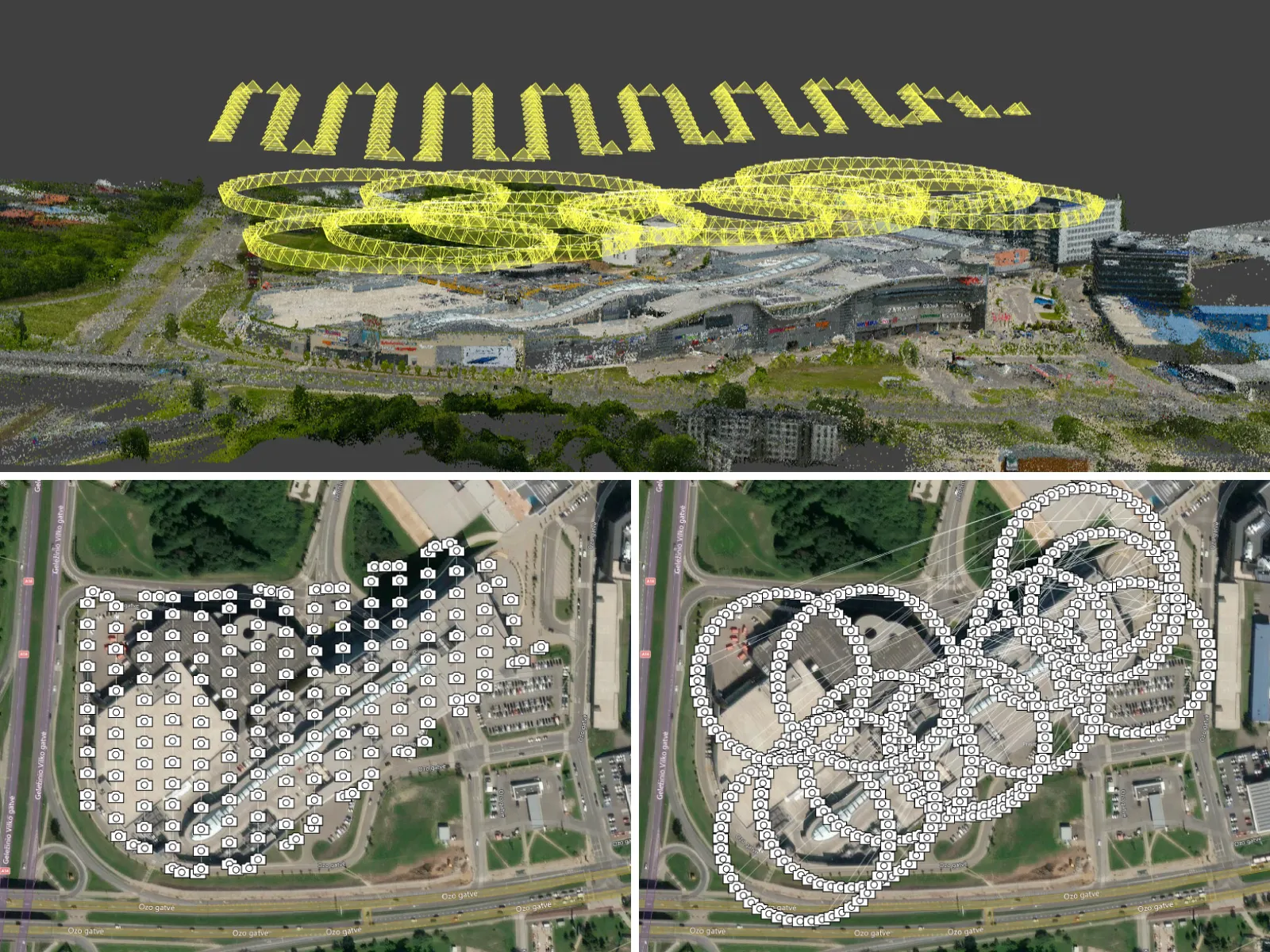 Roof-Building-Inspection-Sparse-Point-Cloud-Map-Camera-Positions