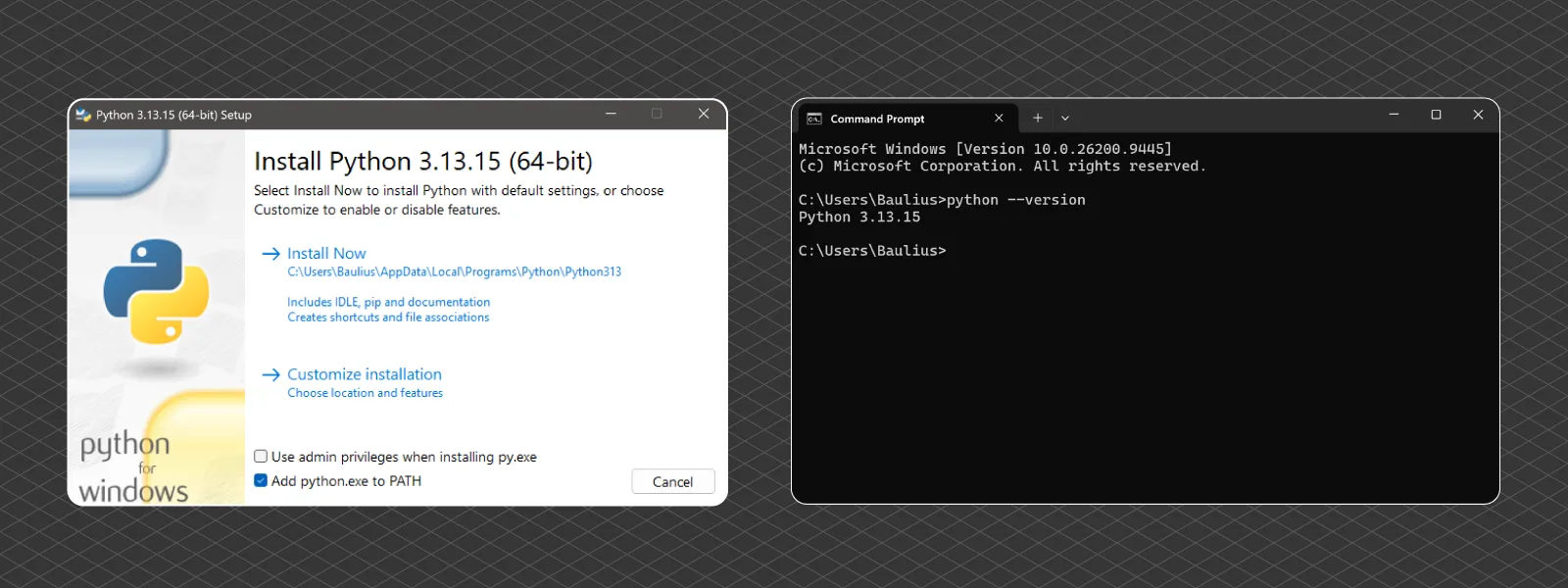 Python-Installation-and-Version-Check