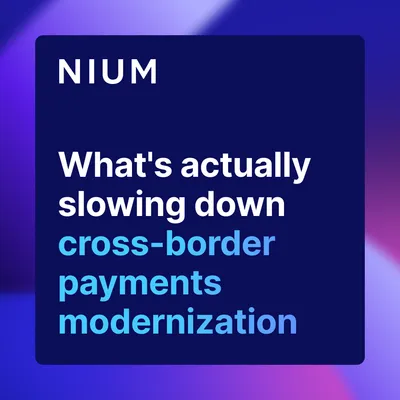 What's actually slowing down cross-border payments modernization for banks. article image
