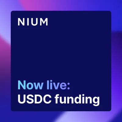Fund in USDC, pay the world: Nium launches stablecoin funding article image