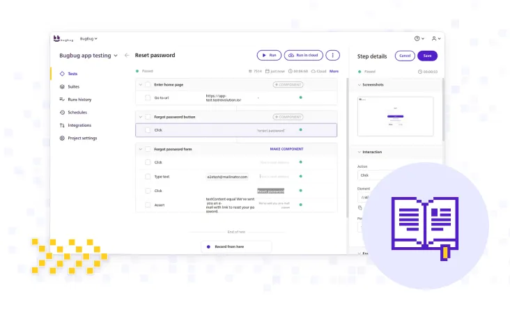 End to end testing with BugBug.io @ BusinessPress team article image