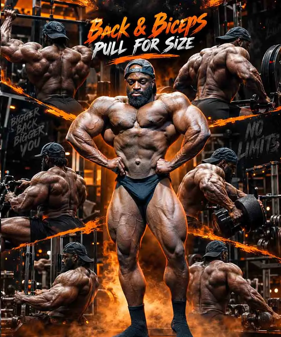 Back & Biceps: Pull for Size