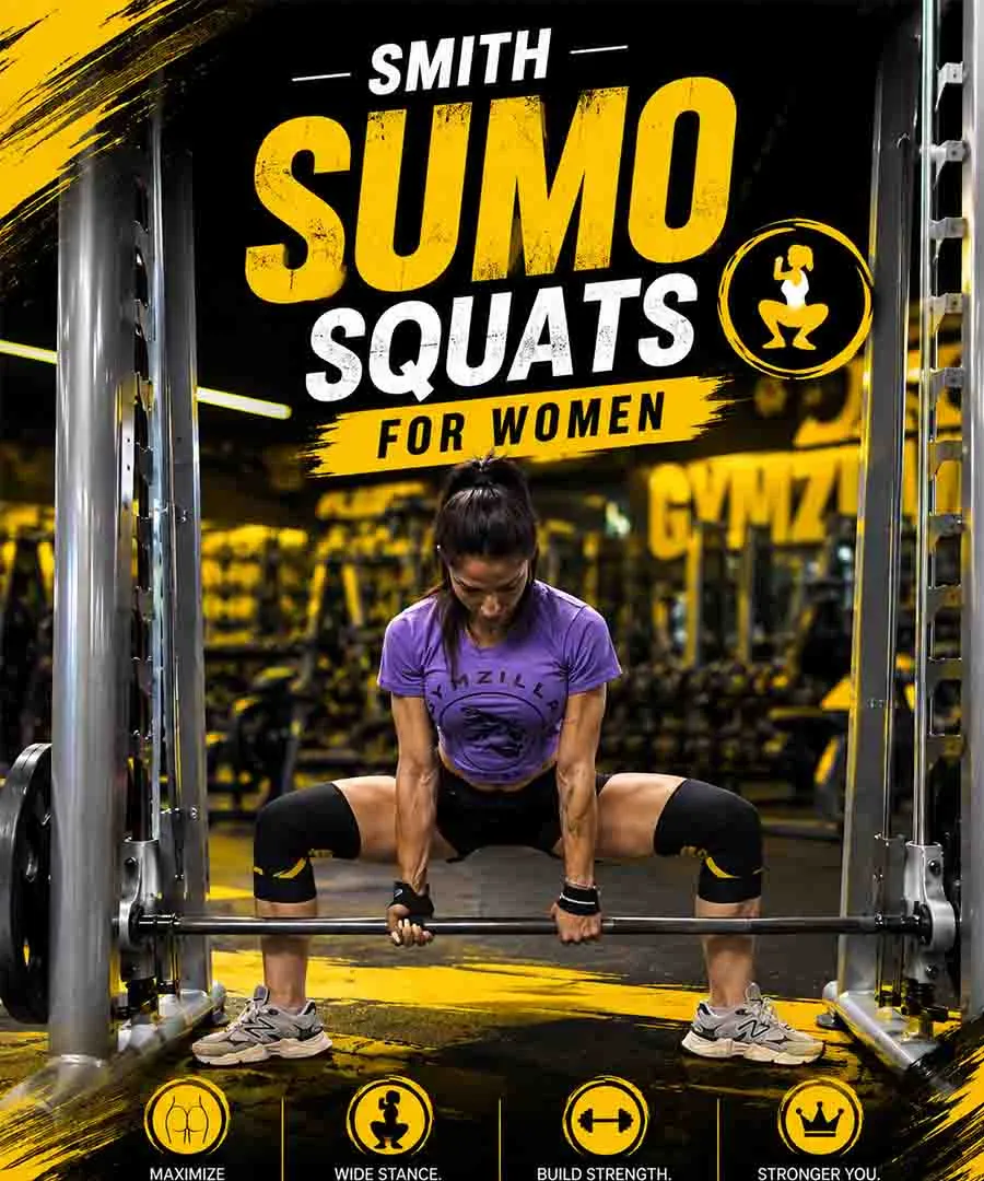 Smith Sumo Squats for women