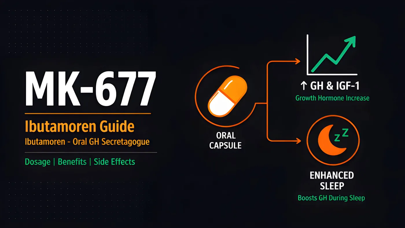 Ibutamoren (MK-677): The Complete Guide to Dosage, Benefits, Side Effects, and Results