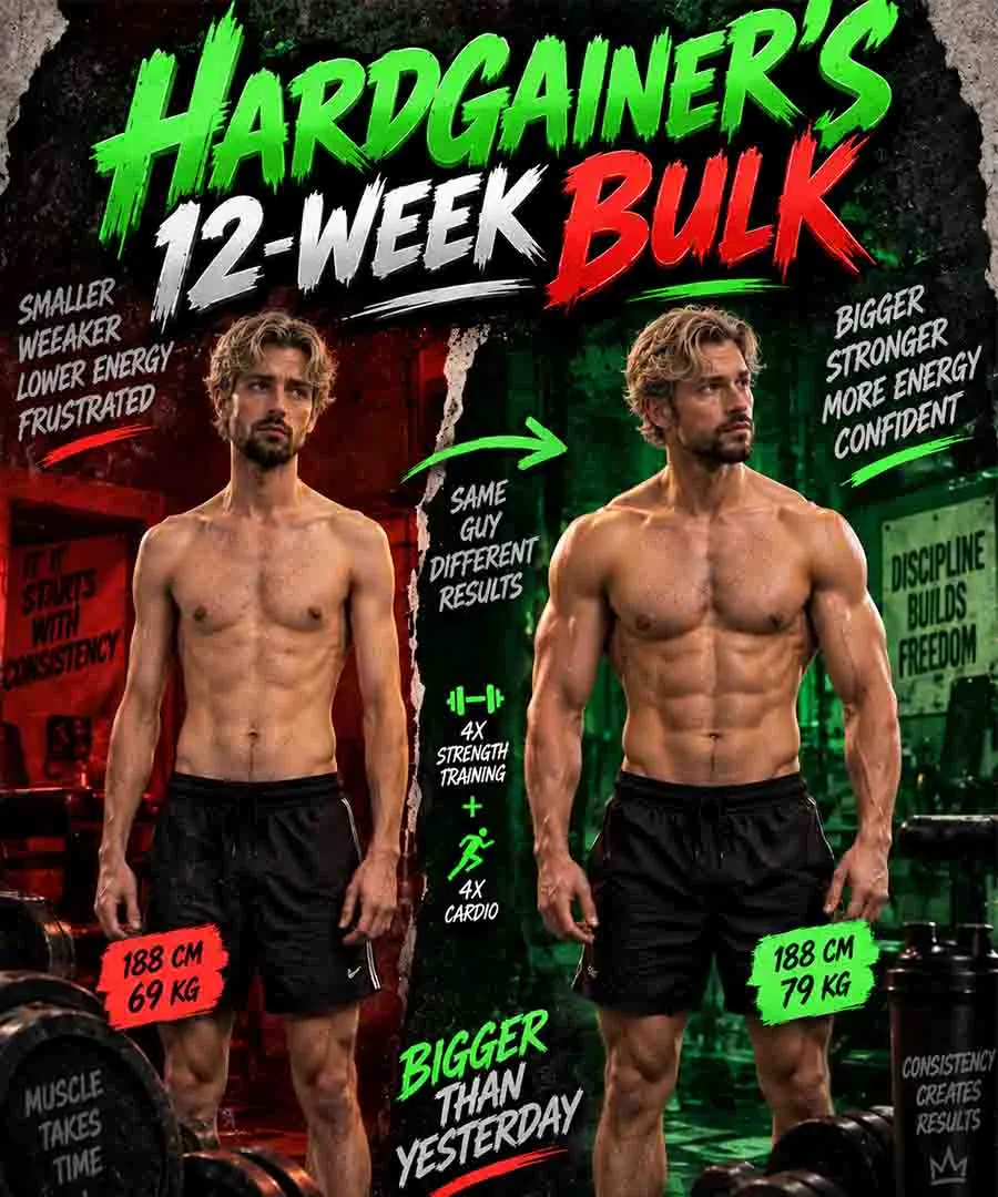 Hardgainer's 12-Week Bulk Meal Plan