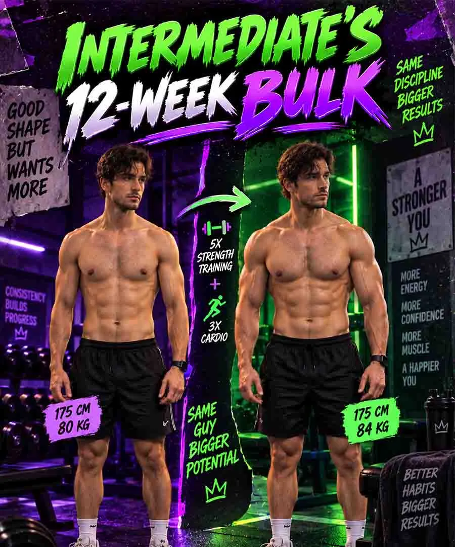 Intermediate's 12-Week Bulk Meal Plan
