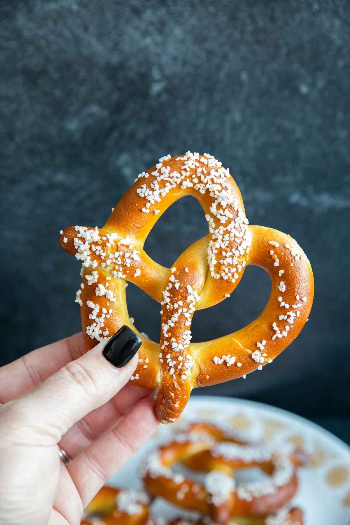 Air Fryer Frozen Soft Pretzels