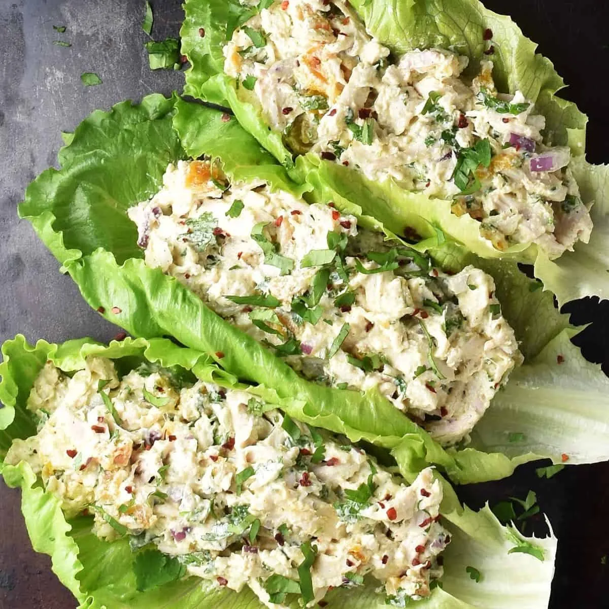 Pileća salata sa kajsijama i kari začinom