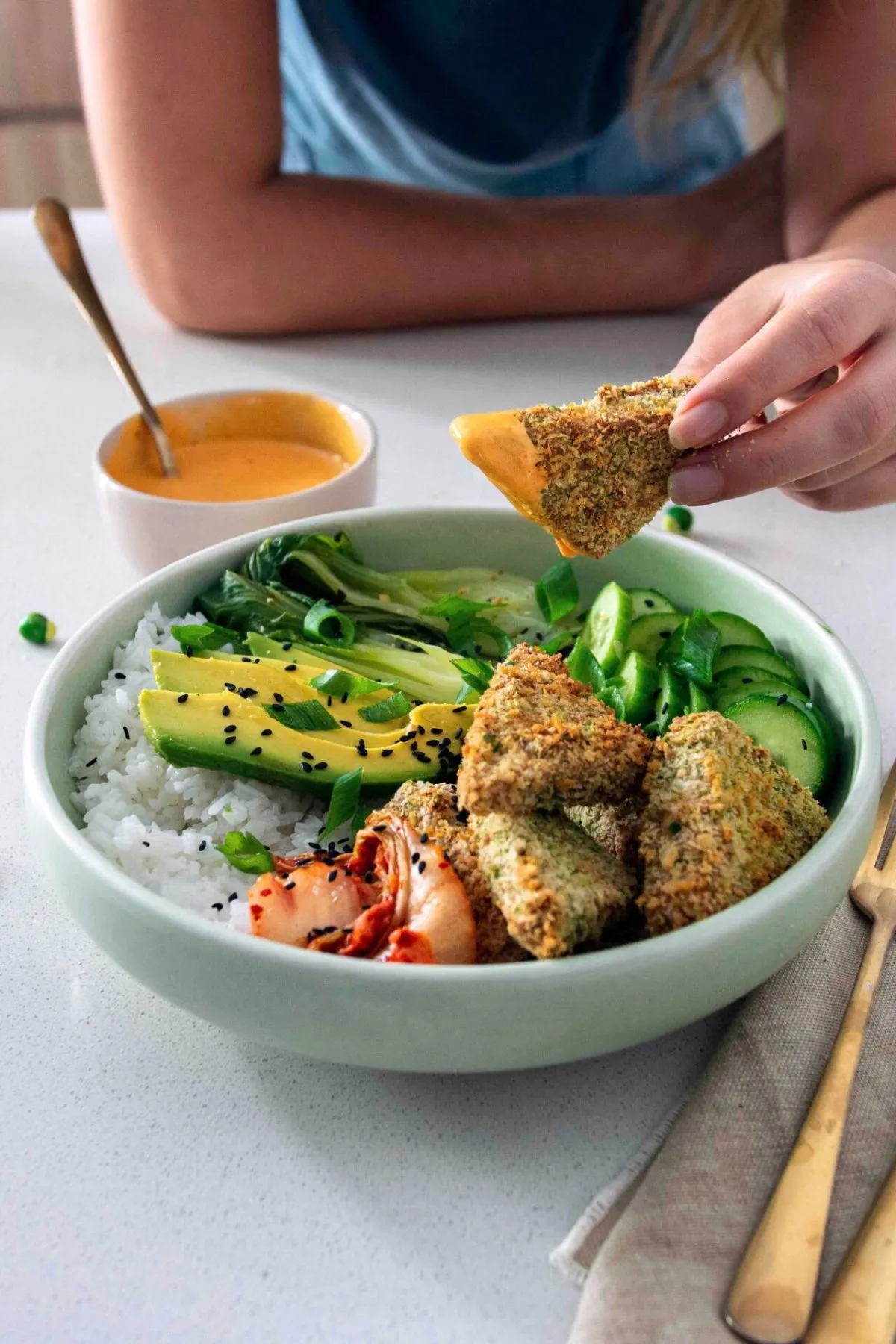 Wasabi Panko Bites