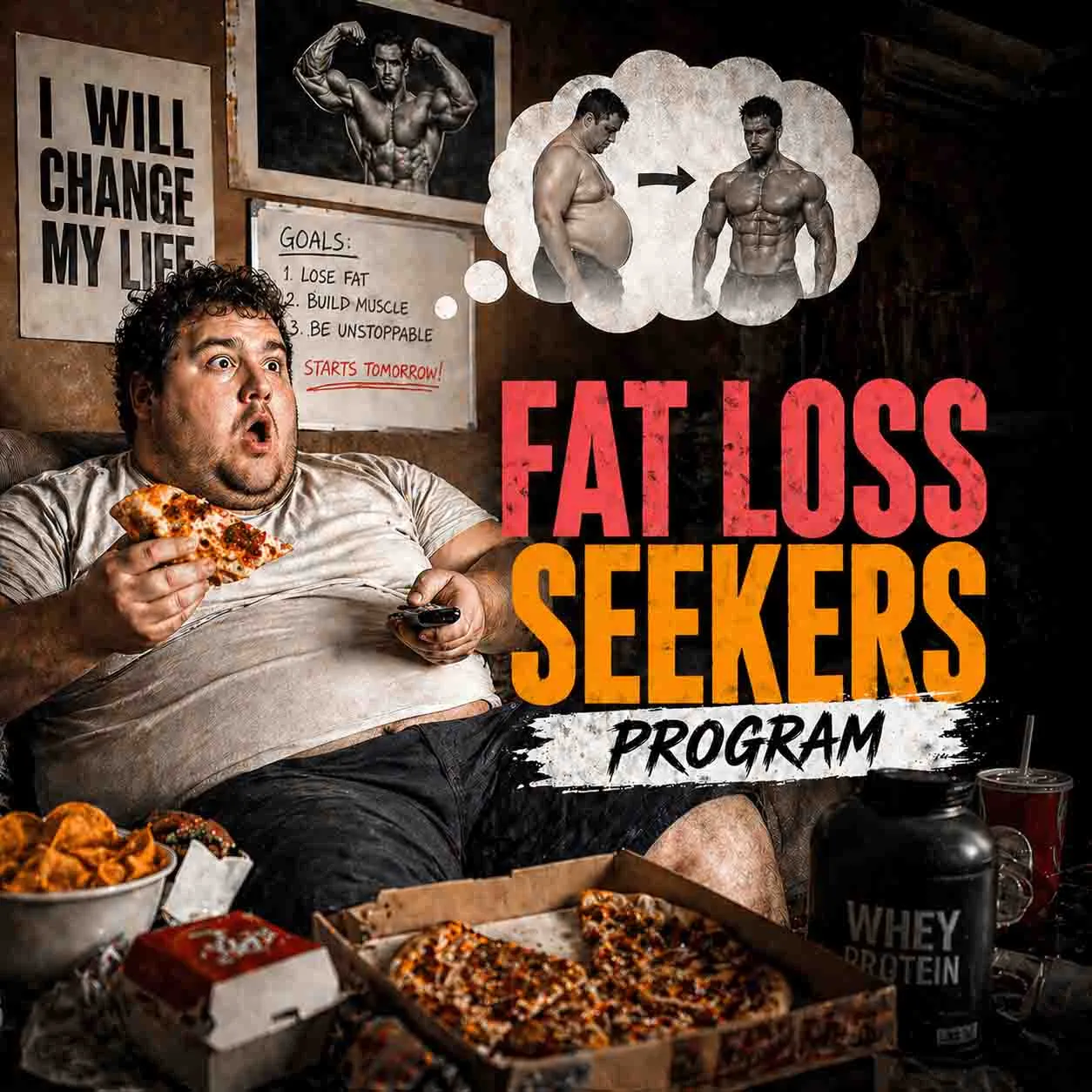 12-Week Fat Loss Seekers (Bro 4 + Mixed Cardio)