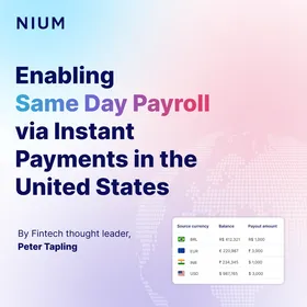Enabling Same Day Payroll via Instant Payments in the US