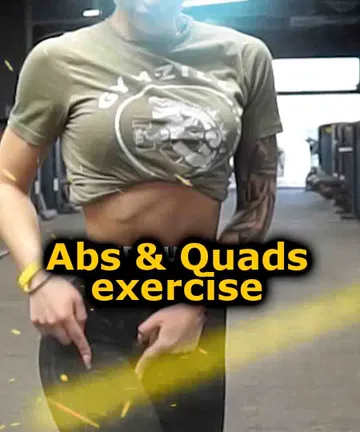 ABS + Quadriceps exercise