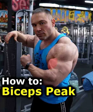 Biceps peak superset