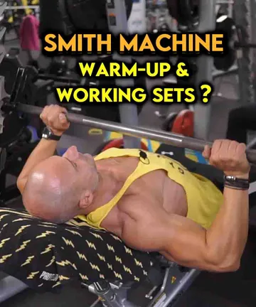 Smith machine: the 1st exercise routine