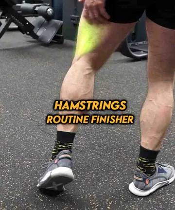 Hamstrings routine finisher