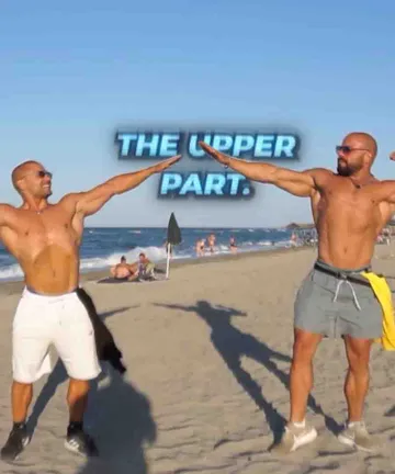 15min beach workout