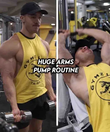 Huge Arms Pump!