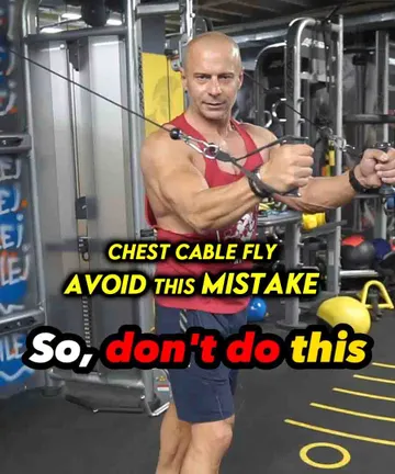 Chest cable fly - mistakes
