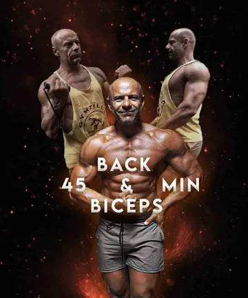 45 Min Back & Biceps