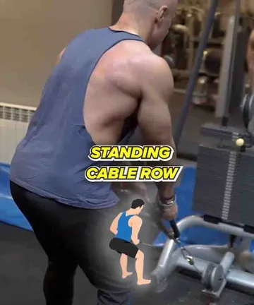 Standing Cable Row
