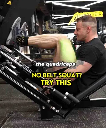 Belt Squat Alternative