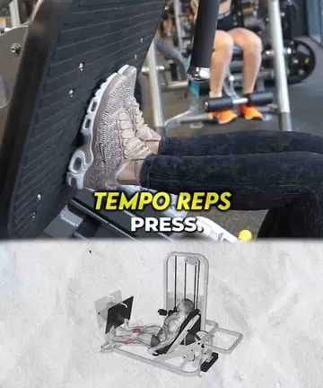 Leg Press Tempo Reps