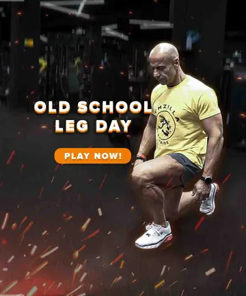 Old school trening za noge