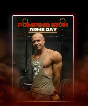Pumping Iron trening za cele ruke