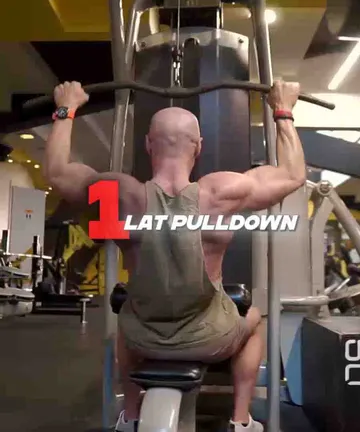 Lat pulldown: Do not skip this!