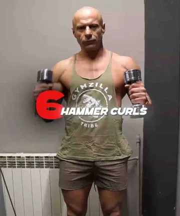 Hammer Curls 3x8