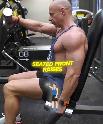 Seated Front Raises Combo